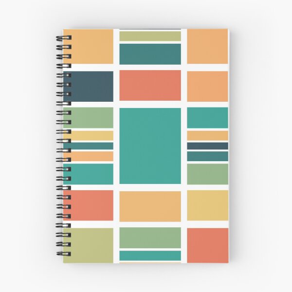Item preview, Repeating rectangles pattern in greens, yellows and oranges. designed and sold by PaulArden.
