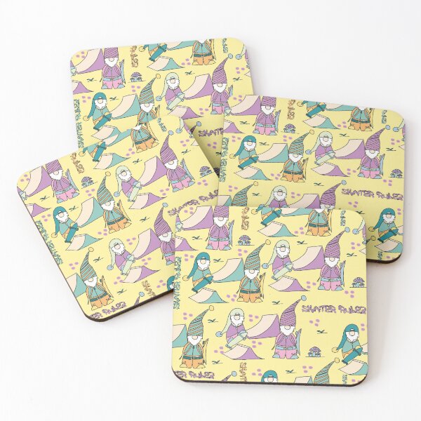 Item preview, skater gnomes designed and sold by chiara-de-david.