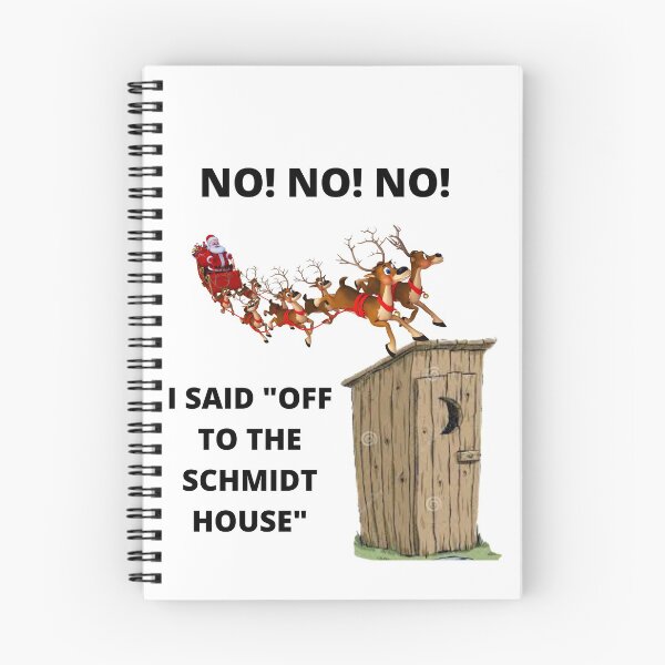 Item preview, NO, NO, NO.  I SAID OFF TO THE SCHMIDT HOUSE designed and sold by forgodandcountr.