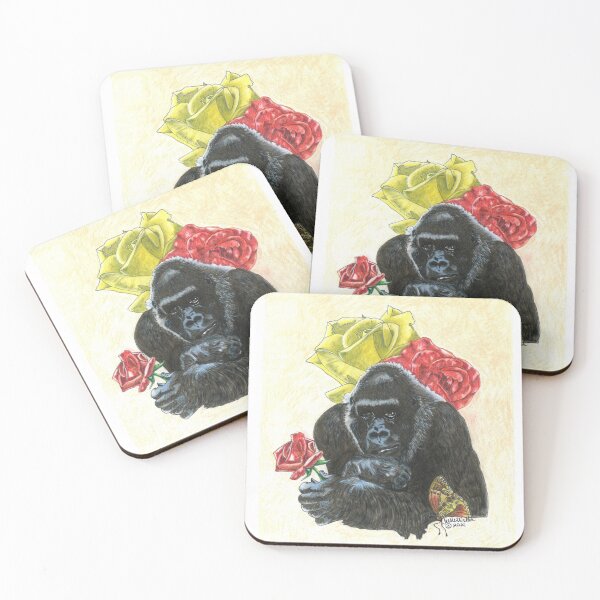 Item preview, Pondering Gorilla designed and sold by ArtbyTerrieD.