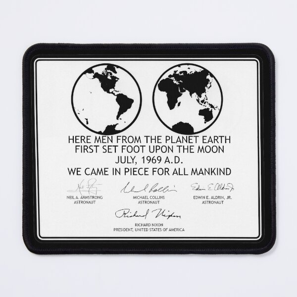 Item preview, Placa lunar del Apolo 11 designed and sold by PClaudius.
