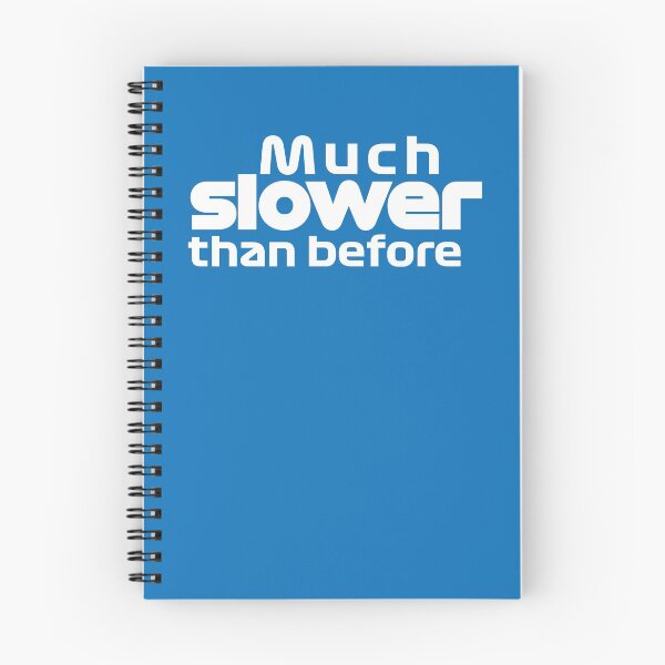 Item preview, Much slower than before in blue designed and sold by F440.