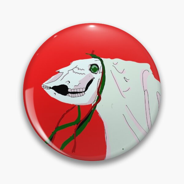 Item preview, Mari Lwyd Red designed and sold by Bunifah.