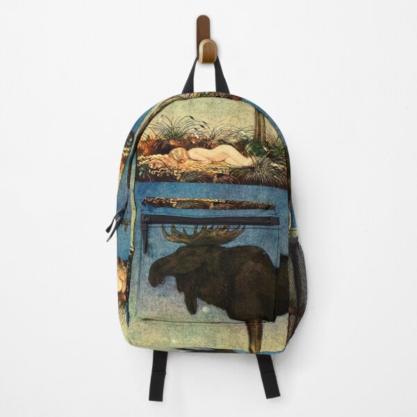 Item preview, Little Princess and the Elk - John Bauer designed and sold by RPGHaven.