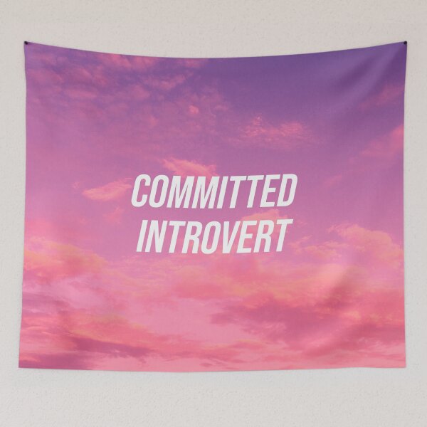 Item preview, Committed Introvert designed and sold by Meme Economy.