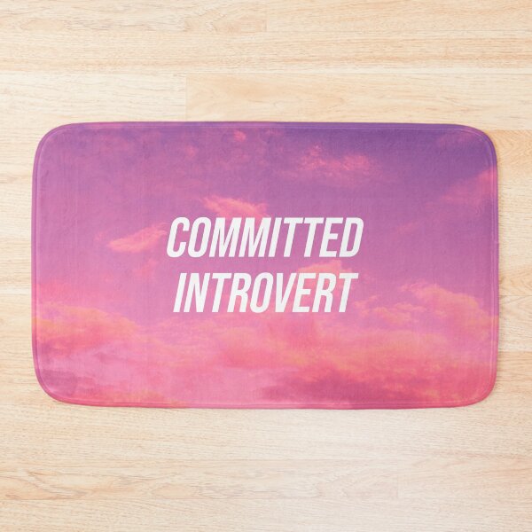 Item preview, Committed Introvert designed and sold by Meme Economy.