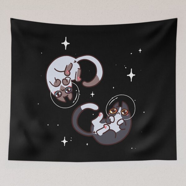 Item preview, space cat designed and sold by aref54311.