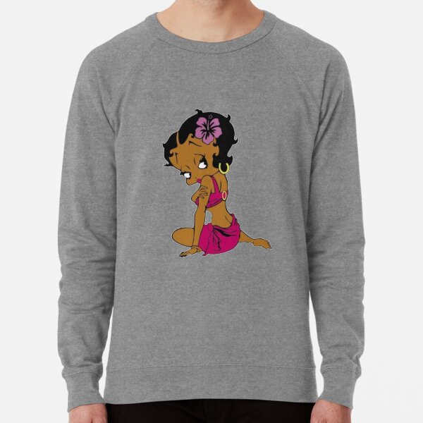 betty boop grey sweatshirt