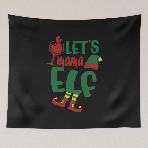 Item preview, funny mama Elf Craft designed and sold by Hero Prod.