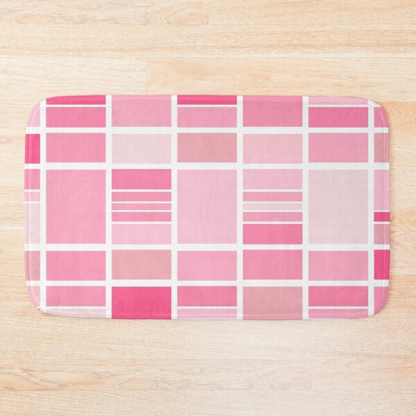 Item preview, Repeating rectangles pattern in shades of pink designed and sold by PaulArden.