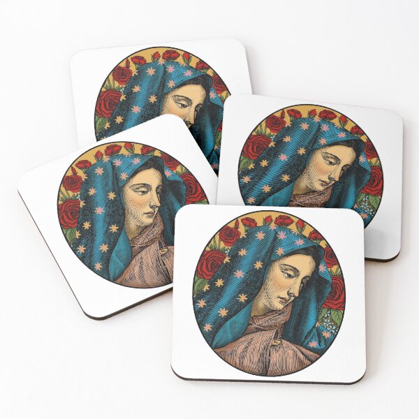 Item preview, The Virgin Of Guadalupe Red Roses designed and sold by vagonart.