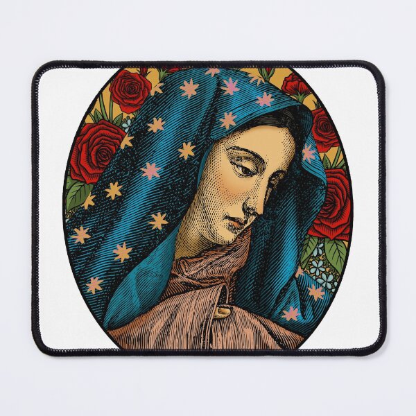 Item preview, The Virgin Of Guadalupe Red Roses designed and sold by vagonart.