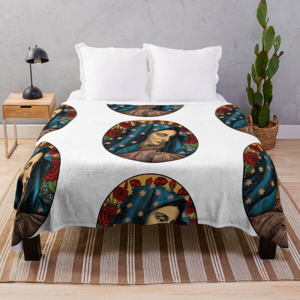 Item preview, The Virgin Of Guadalupe Red Roses designed and sold by vagonart.