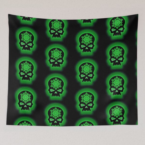 Item preview, Goth Snowflake Skull designed and sold by amanda150771.