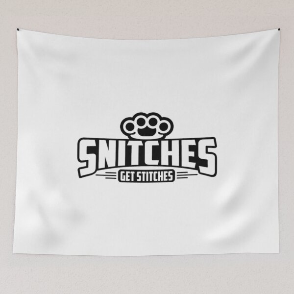 Item preview, Snitches Get Stitches - Funny Christmas Premium designed and sold by Zyphrost ★★★★★ (✔).