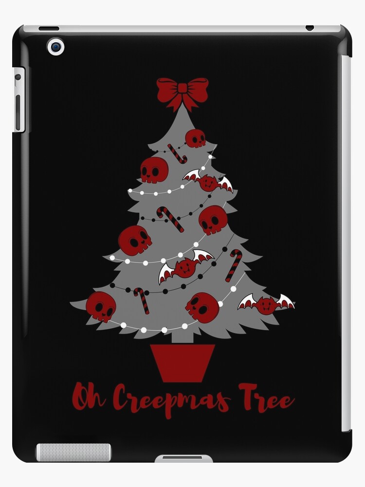 Oh Creepmas Tree iPad Case & Skin for Sale by MF-Designsltd