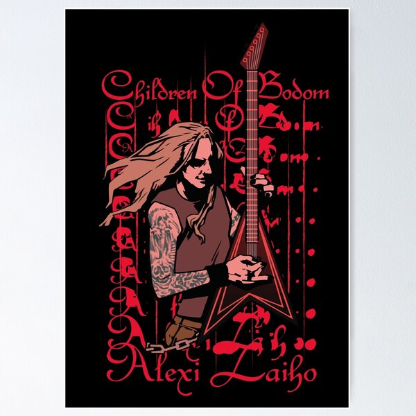 Item preview, Alexi Laiho t-shirt  designed and sold by mevvo.