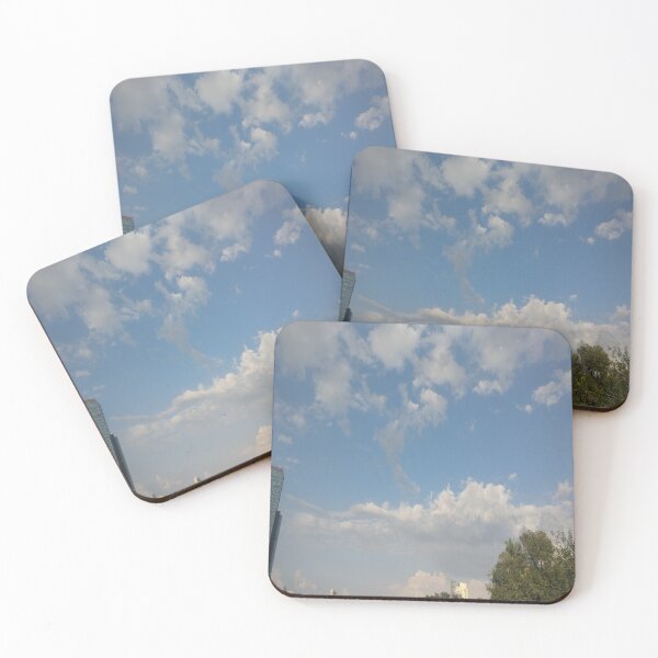 Item preview, Beautiful Blue Sky With Clouds Of City - Nature designed and sold by SheetalMourya.
