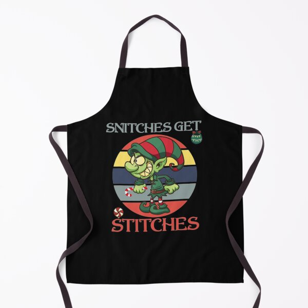 Item preview, Snitches Get Stitches - Funny Christmas Premium designed and sold by Zyphrost ★★★★★ (✔).