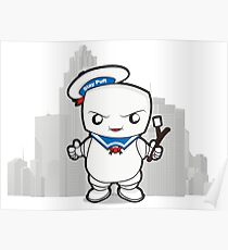 stay puft Poster