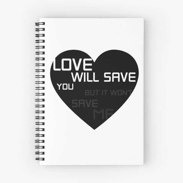Item preview, Love Will Save You Swans Lyrics Cool Love Music Quote designed and sold by Sid3walkArt.
