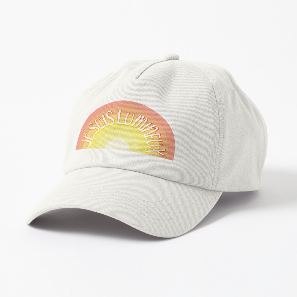 Aperçu de l'œuvre Casquette Dad Hat créée et vendue par GrandirZen.