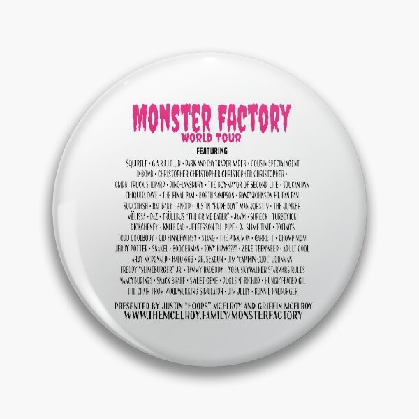 Item preview, Monster Factory World Tour - Black designed and sold by Maggielaura.