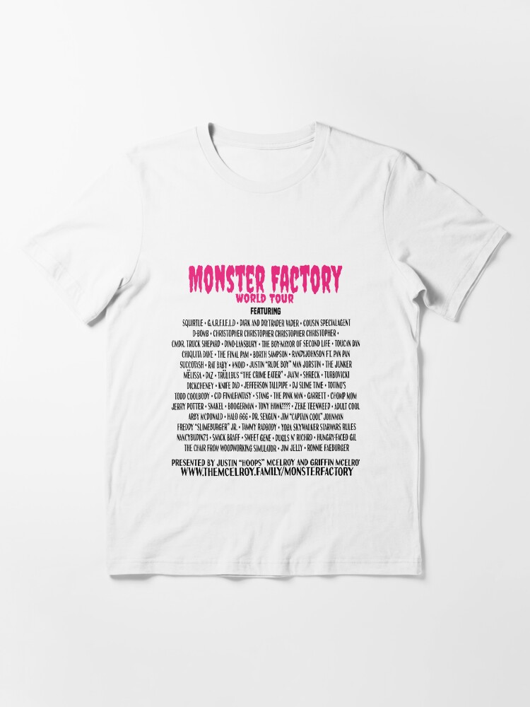 monster factory shirt