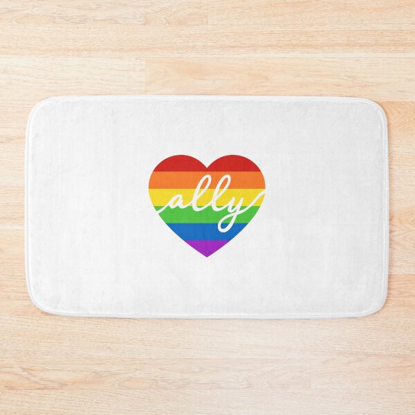 Item preview, Ally heart, LGBT heart, Pride heart designed and sold by arteehub.