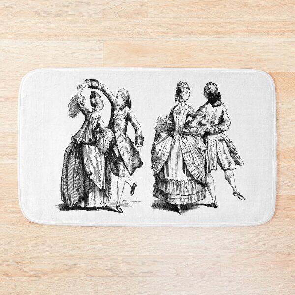 Item preview, Baroque Dancing Powdered Wig Mozart Lover designed and sold by Candlewood Museum & Gift Shoppe.