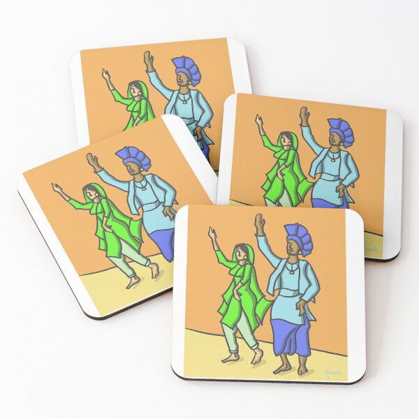 Item preview, Bhangra Couple Dance designed and sold by Sukhpal Grewal Ethnic Art.