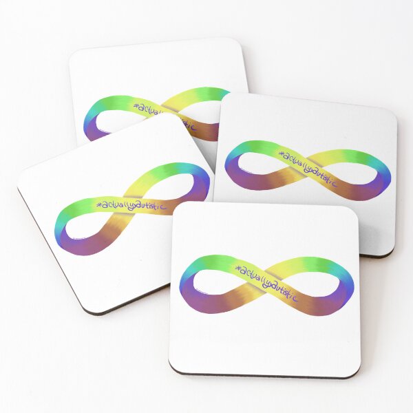 Item preview, #ActuallyAutistic designed and sold by Thriving Autist.