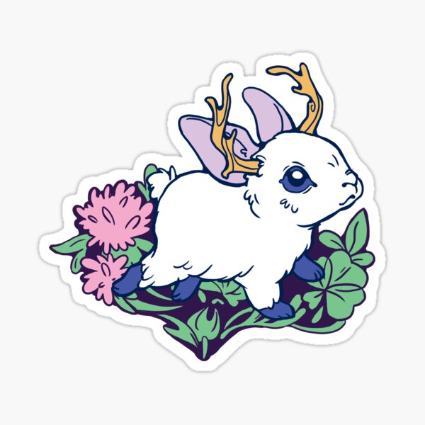 Item preview, Jackalope designed and sold by Helabella Art.