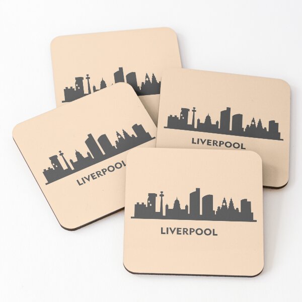 Item preview, United Kingdom - Great Britain Cities - Liverpool City Tour Skyline designed and sold by RetComly.