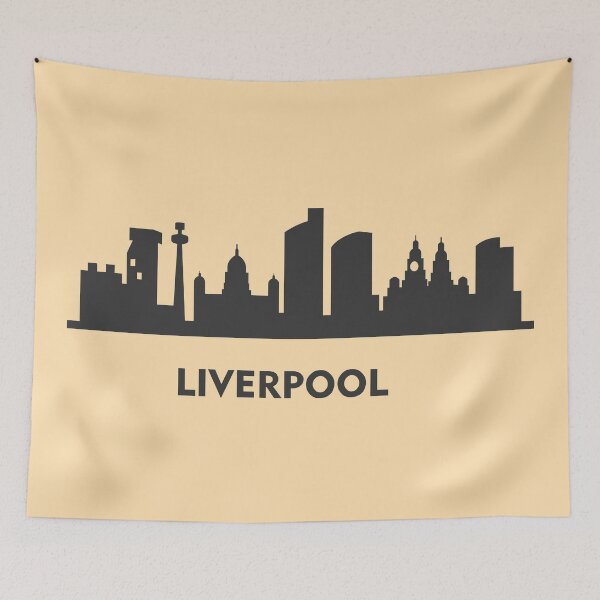 Item preview, United Kingdom - Great Britain Cities - Liverpool City Tour Skyline designed and sold by RetComly.