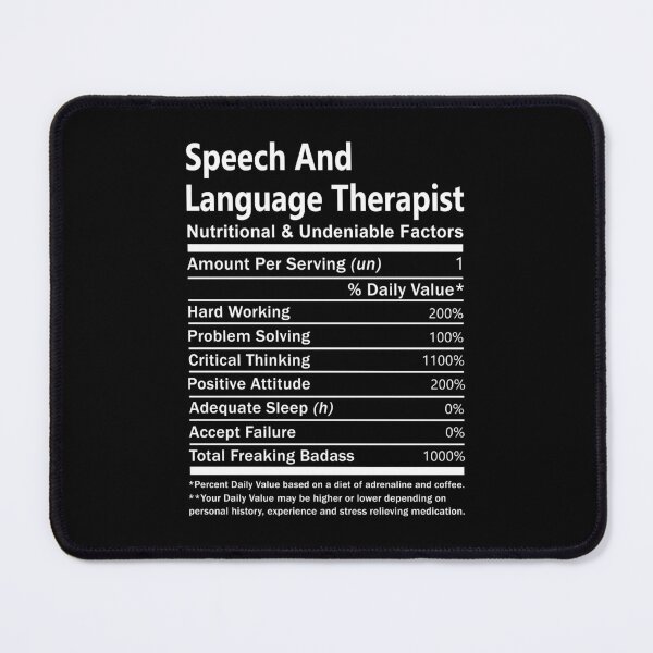 Item preview, Speech And Language Therapist T Shirt - Nutritional and Undeniable Factors Gift Item Tee designed and sold by oslandefren.
