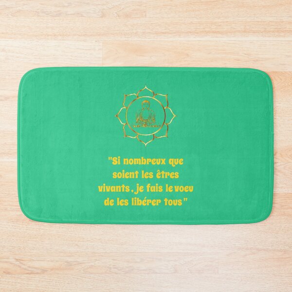 Item preview, Buddha, Meditation: However many living beings there are, I vow to free them all designed and sold by designprojets.