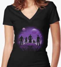 Guardians Women's Fitted V-Neck T-Shirt