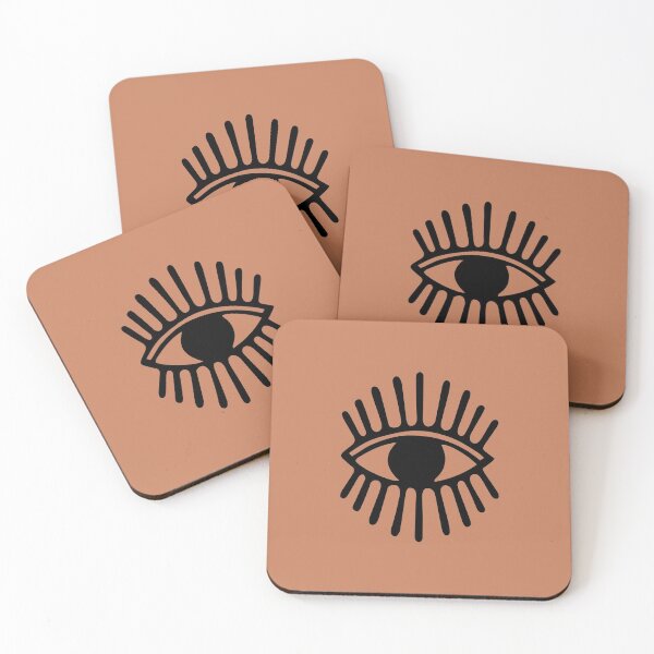 Item preview, Boho Eye Art | Terracotta Boho Decor designed and sold by thelustrous.
