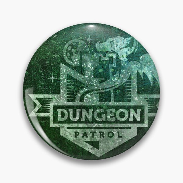 Item preview, Dungeon Patrol Logo (Rectangle) designed and sold by MonstersofRoll.