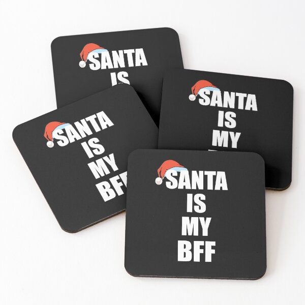 Item preview, Santa is my BFF Funny Christmas GIFT for best friends designed and sold by RS-Collections.