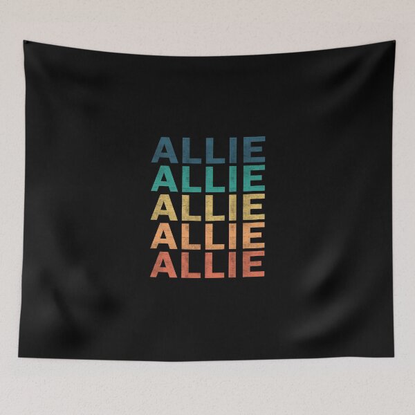 Item preview, Allie Name T Shirt - Allie Vintage Retro Allie Name Gift Item Tee designed and sold by mackpatsy.