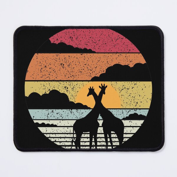 Item preview, Giraffe Retro Silhouette Funny designed and sold by soebekhi.