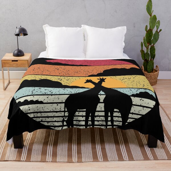 Item preview, Giraffe Retro Silhouette Funny designed and sold by soebekhi.