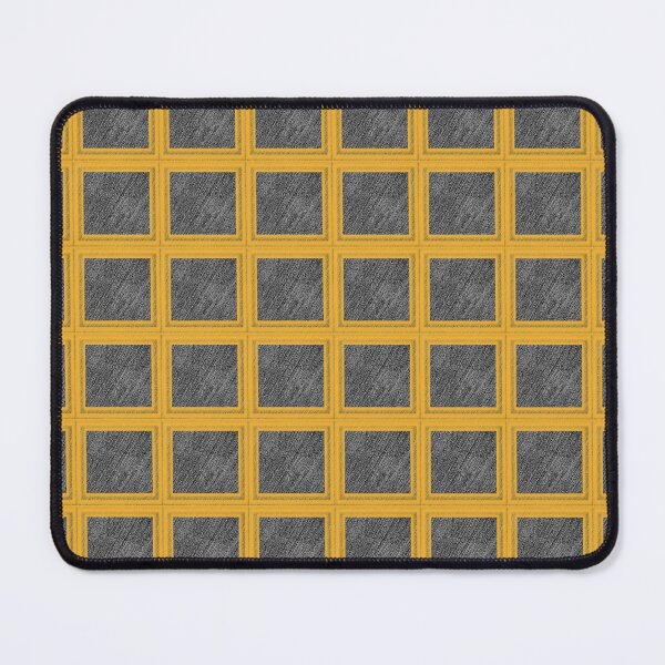 Item preview, Black-White-Mastard Squares jeans by Iritof designed and sold by iritof.