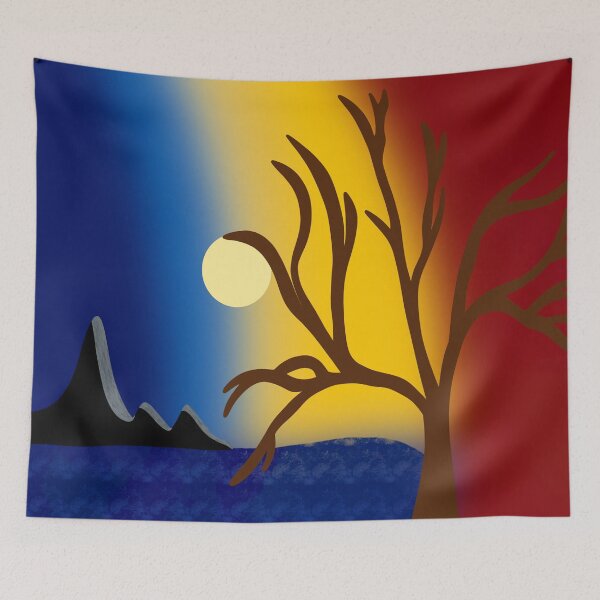 Item preview, Sunset by the Moonlight (1) designed and sold by ArcherAshleyArt.
