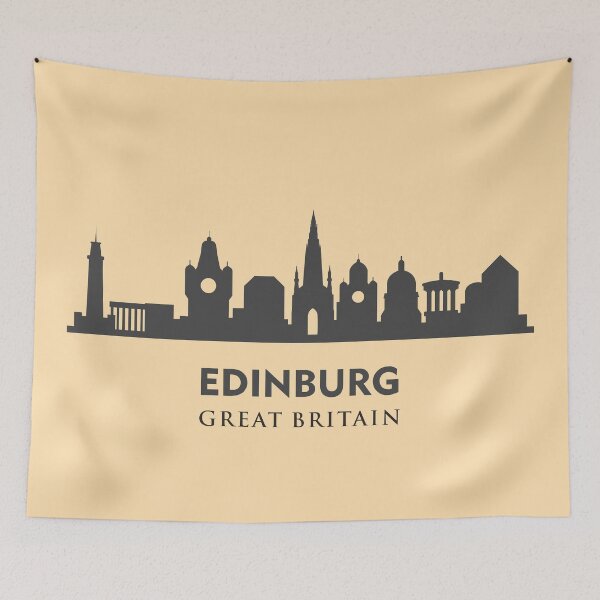 Item preview, United Kingdom - Great Britain Cities - Edinburg City Tour Skyline designed and sold by RetComly.