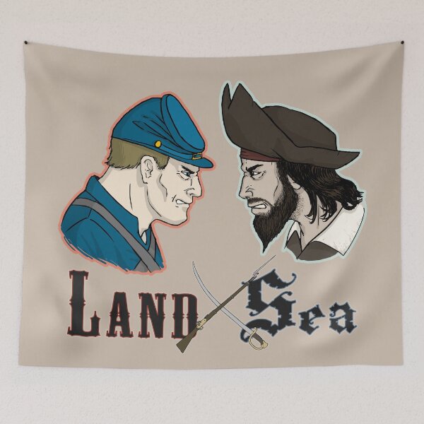 Item preview, Land & Sea designed and sold by FlicksArt.