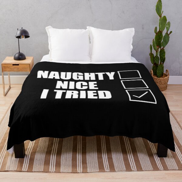 Item preview, Naughty Nice Funny Christmas gift designed and sold by RS-Collections.