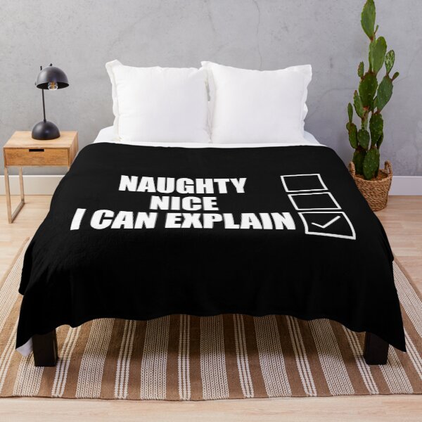 Item preview, Naughty Nice Funny Christmas gift designed and sold by RS-Collections.